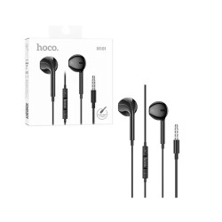 Hoco Wired Earphones M101 Crystal Joy with Microphone 3.5mm 1.2 Black